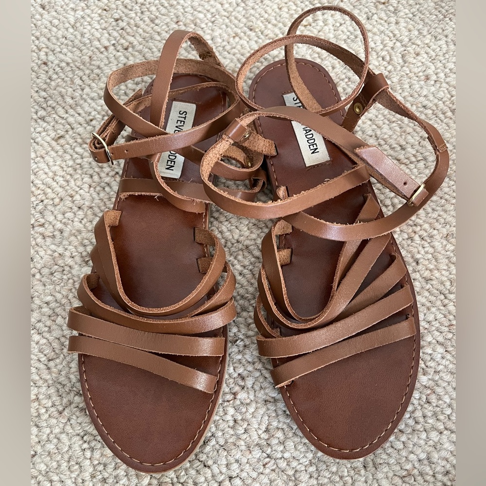 Steve Madden Ankle Wrap Sandals